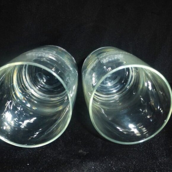 BR1 - 3 Crystal CANADIAN CLUB WHISKEY Glasses Glasses C.C Whiskey Barware - Picture 6 of 7